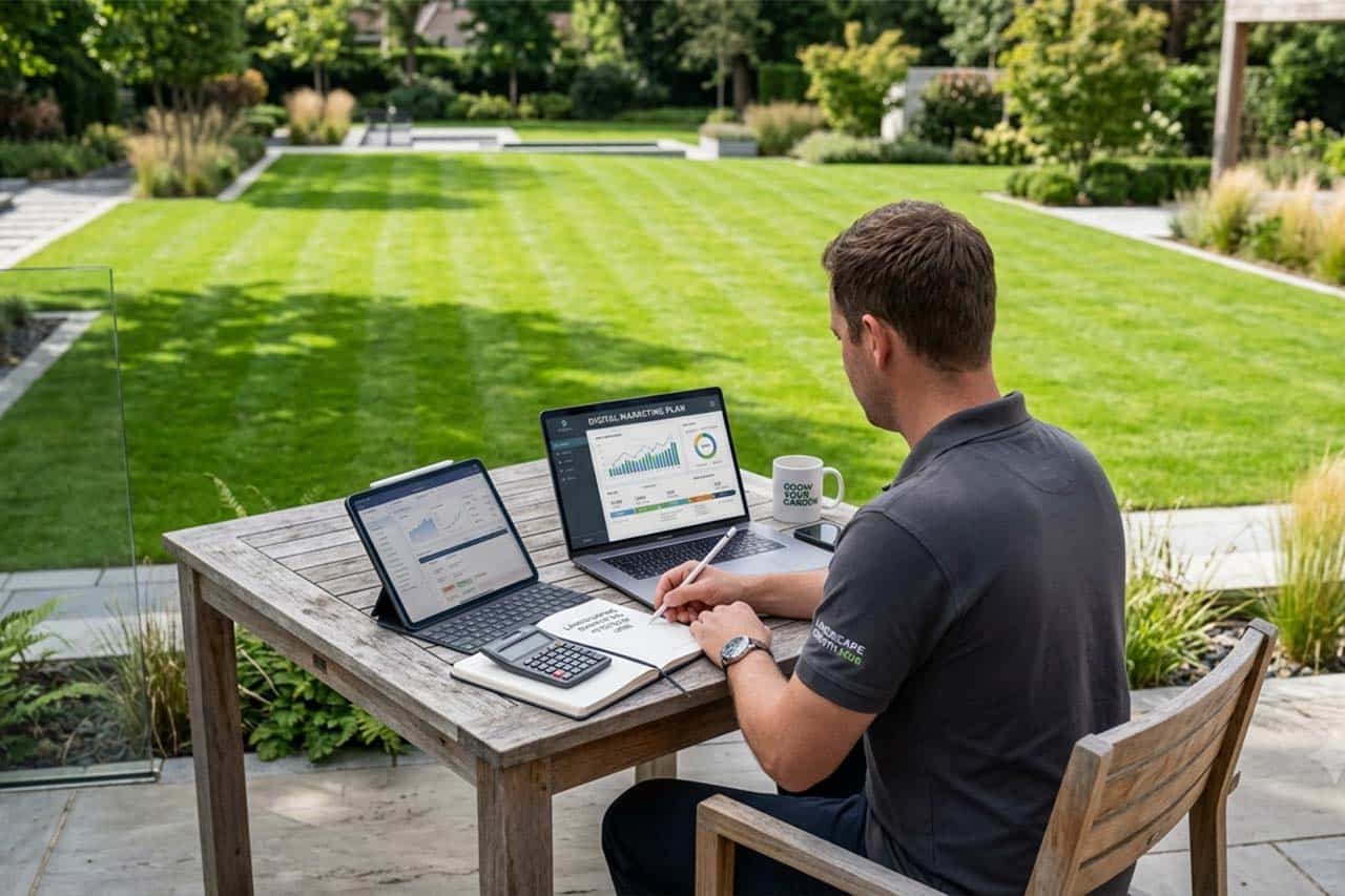 How To Develop a Digital Marketing Plan for Your Landscaping Company in 2026
